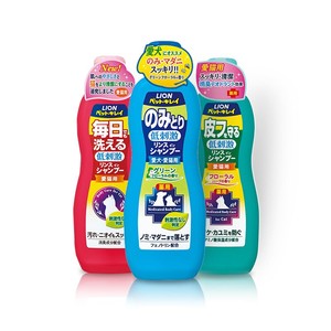 狮王进口猫用沐浴露洗浴洗澡猫咪用品宠物除虱